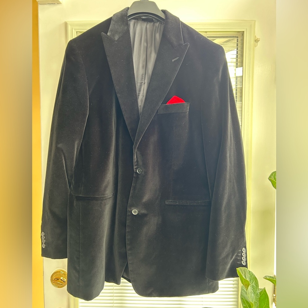 Marc Anthony Velvet Blazer
